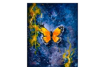 Paint Nite: Butterfly Beauty II